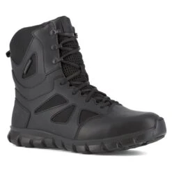 Women's Reebok 8" Sublite Cushion Tactical Waterproof Boot Side-Zip Boots