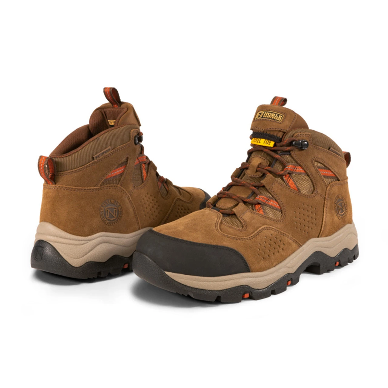 Noble Outfitters Mens Rivet Cutter Mid Waterproof Steel Toe Boots 8 Noble Outfitters Mens Rivet Cutter Mid Waterproof Steel Toe Boots - Image 6