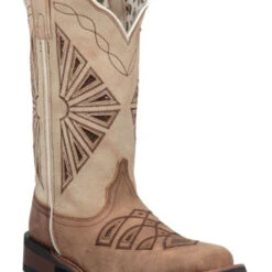 Laredo Kite Days Womens Broad Square Toe Boots