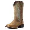 Ariat Womens Round Up Flutter Mahogany Square Toe Boots -5.11 Tactical shop P2296560 01 28137.1673466511