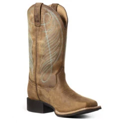 Ariat Womens Round Up Flutter Mahogany Square Toe Boots -5.11 Tactical shop P2296560 02 78958.1630437107