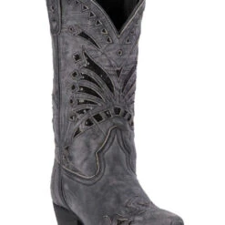 Laredo Womens Stevie Leather Snip Toe Boots