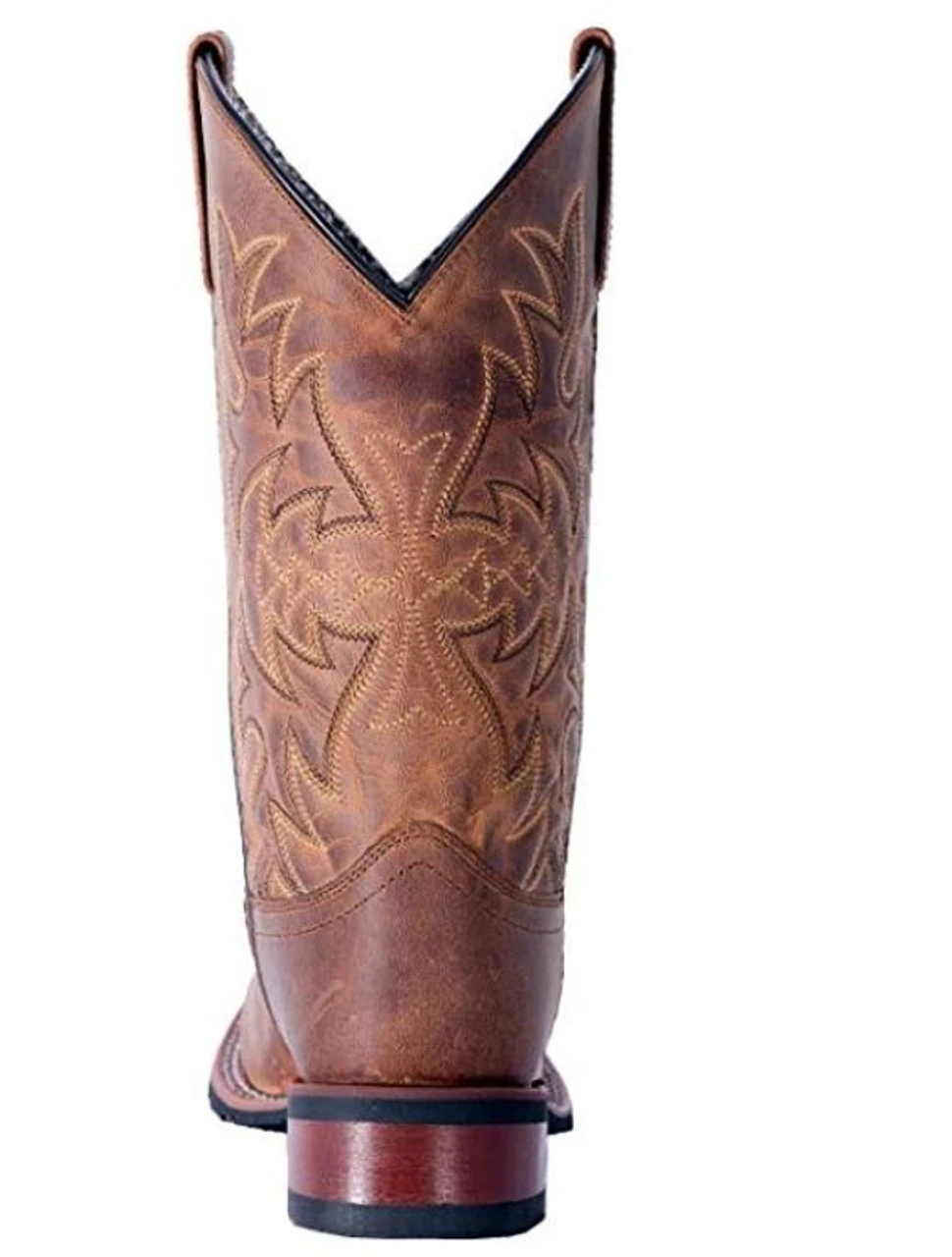 Laredo Womens Brown Anita Cowgirl Square Toe Boots 7 Laredo Womens Brown Anita Cowgirl Square Toe Boots - Image 5