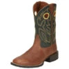 Justin Mens Bowline Whiskey Stampede Western Cowboy Boots
