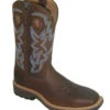 Twisted X Mens Brown Pebble Steel Toe Lite Western Boots