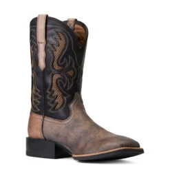 Ariat Mens Tally Tan And Black Ink Sport Fresco VentTek Wide Square Toe Boots -5.11 Tactical shop P2492805 3 82626.1641340595