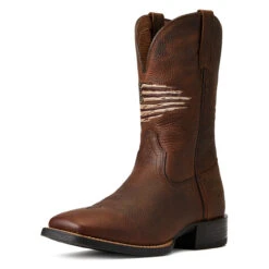 Ariat Mens Brown Sport All Country Wide Square Toe Boots -5.11 Tactical shop P2493980 2 50378.1641394943