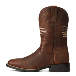 Ariat Mens Brown Sport All Country Wide Square Toe Boots -5.11 Tactical shop P2493980 4 77298.1641394943