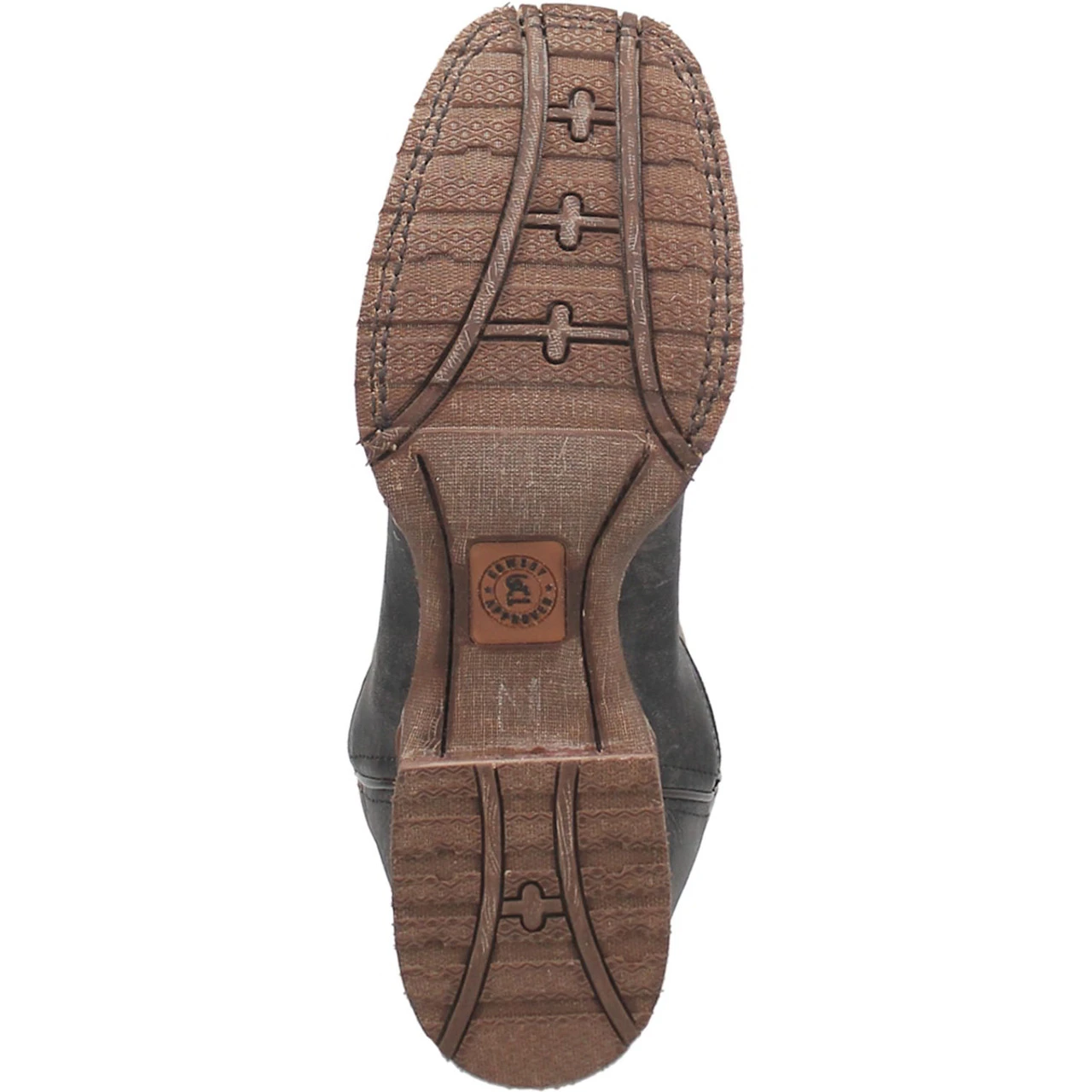 Laredo Mens Isaac Black & Red Broad Square Toe Boots 7 Laredo Mens Isaac Black & Red Broad Square Toe Boots - Image 5