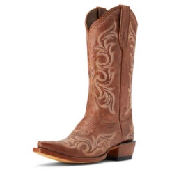 Ariat Womens Hazen Whiskey Barrel Snip Toe Boots