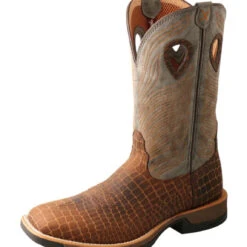 Twisted X Mens 12" Tech X Square Toe Boots