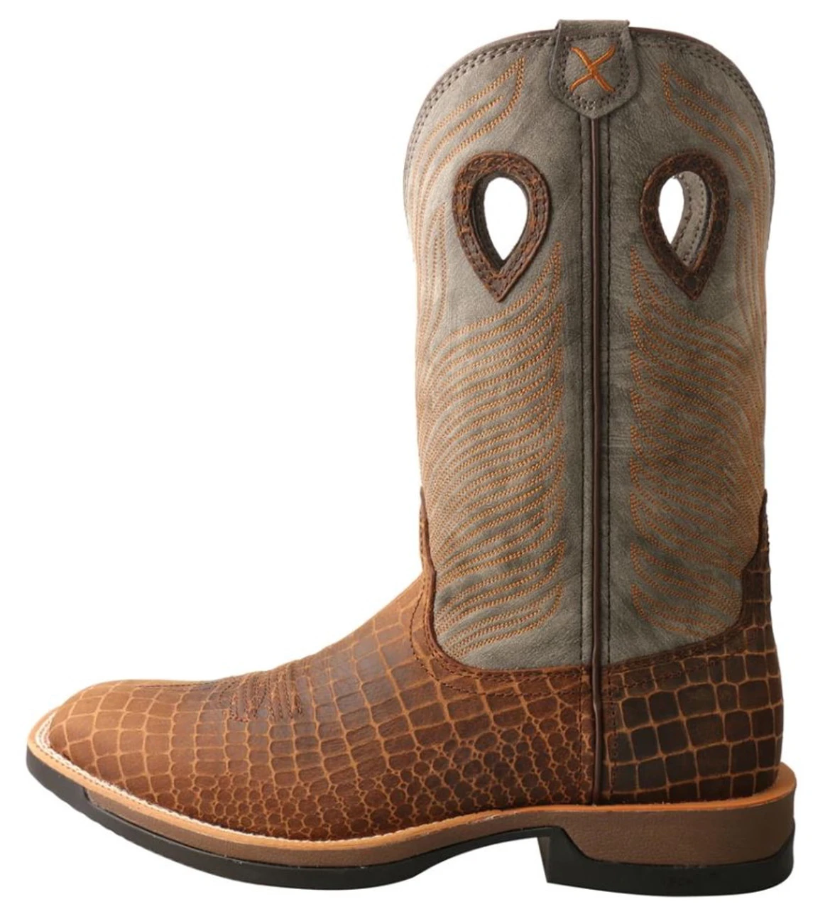 Twisted X Mens 12" Tech X Square Toe Boots 4 Twisted X Mens 12" Tech X Square Toe Boots - Image 3