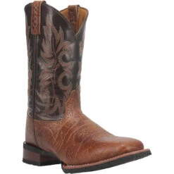 Laredo Mens Rust Broken Bow Square Toe Boots