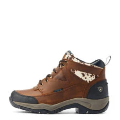 Ariat Womens Distressed Brown & Speckled Cow Print Terrain H2O Boots -5.11 Tactical shop P2672445 3 76187.1673304340