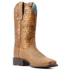 Ariat Womens Copper Blanket Embossed Wide Square Boots -5.11 Tactical shop P2672845 3 18975.1673304329