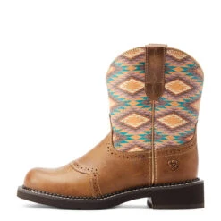 Ariat Womens Coastal Tan Aztec Fatbaby Heritage Farrah Boots -5.11 Tactical shop P2673215 4 11949.1673304371