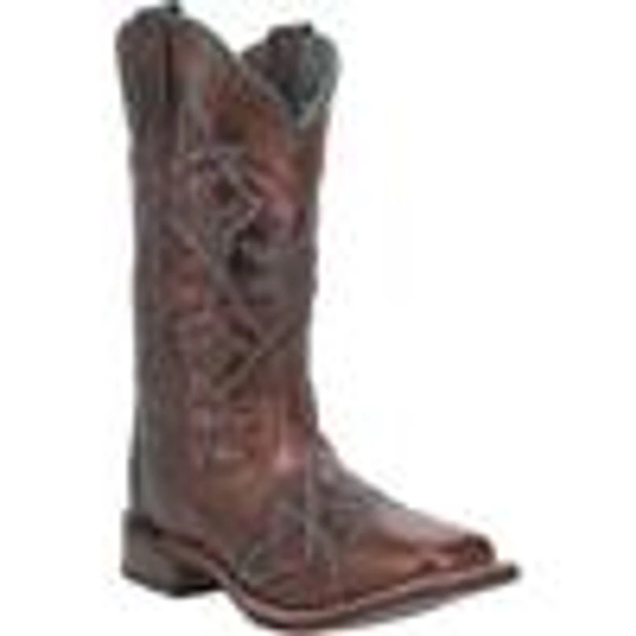 Laredo Women's Gillyann Dark Brown Square Toe Cowgirl Boots 3 Laredo Women's Gillyann Dark Brown Square Toe Cowgirl Boots