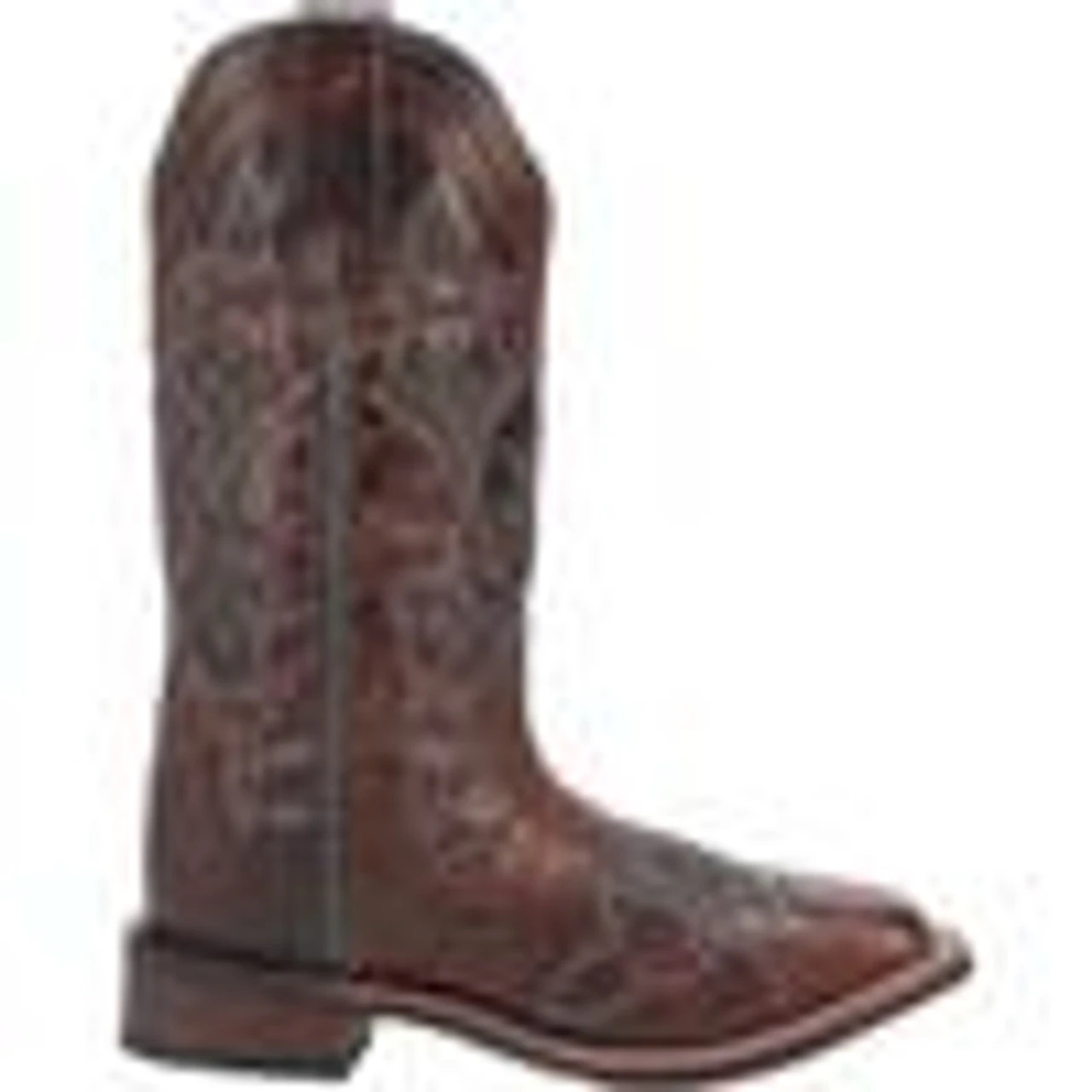Laredo Women's Gillyann Dark Brown Square Toe Cowgirl Boots 4 Laredo Women's Gillyann Dark Brown Square Toe Cowgirl Boots - Image 2