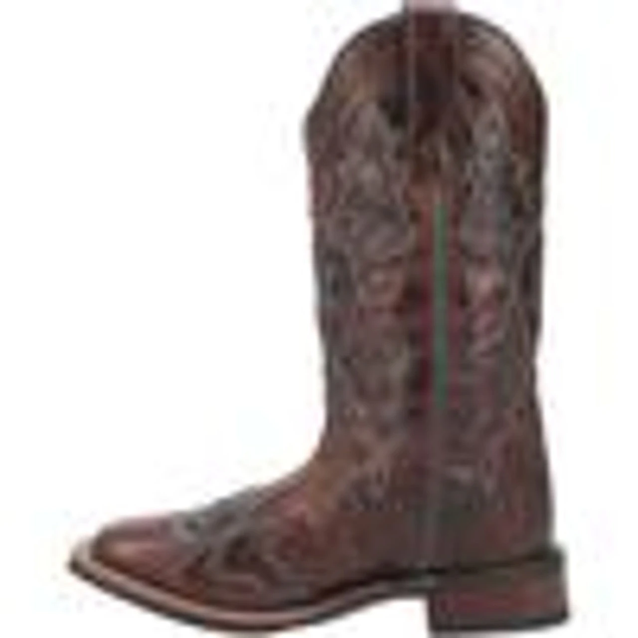 Laredo Women's Gillyann Dark Brown Square Toe Cowgirl Boots 5 Laredo Women's Gillyann Dark Brown Square Toe Cowgirl Boots - Image 3