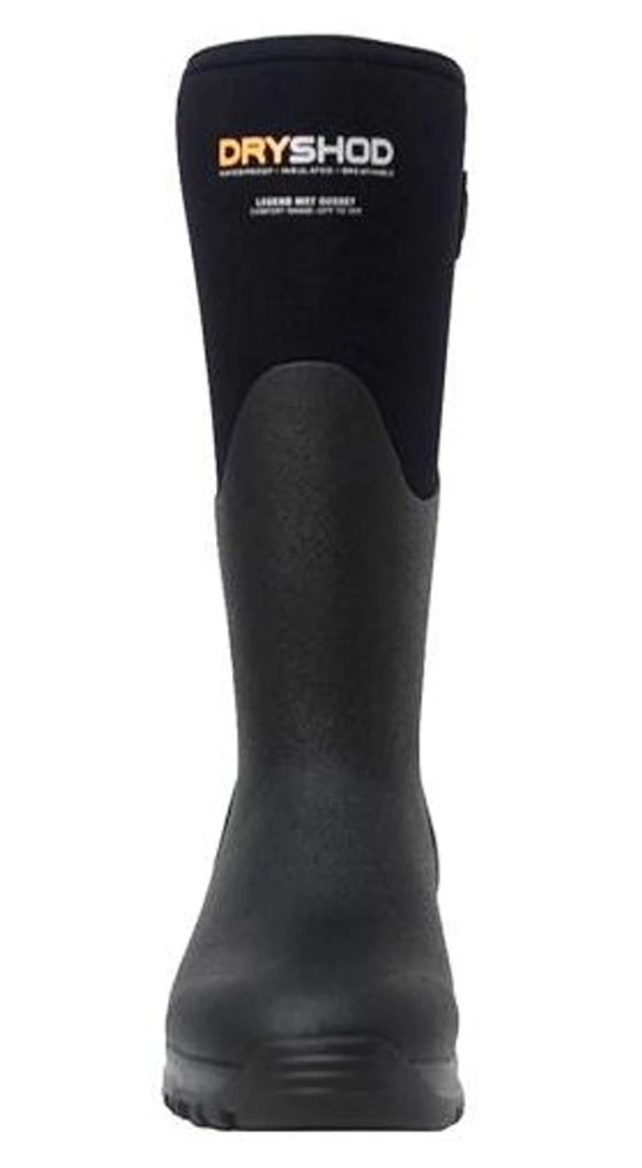 DryShod Women's Legend MXT Black/Gray Gusset Boots 5 DryShod Women's Legend MXT Black/Gray Gusset Boots - Image 3