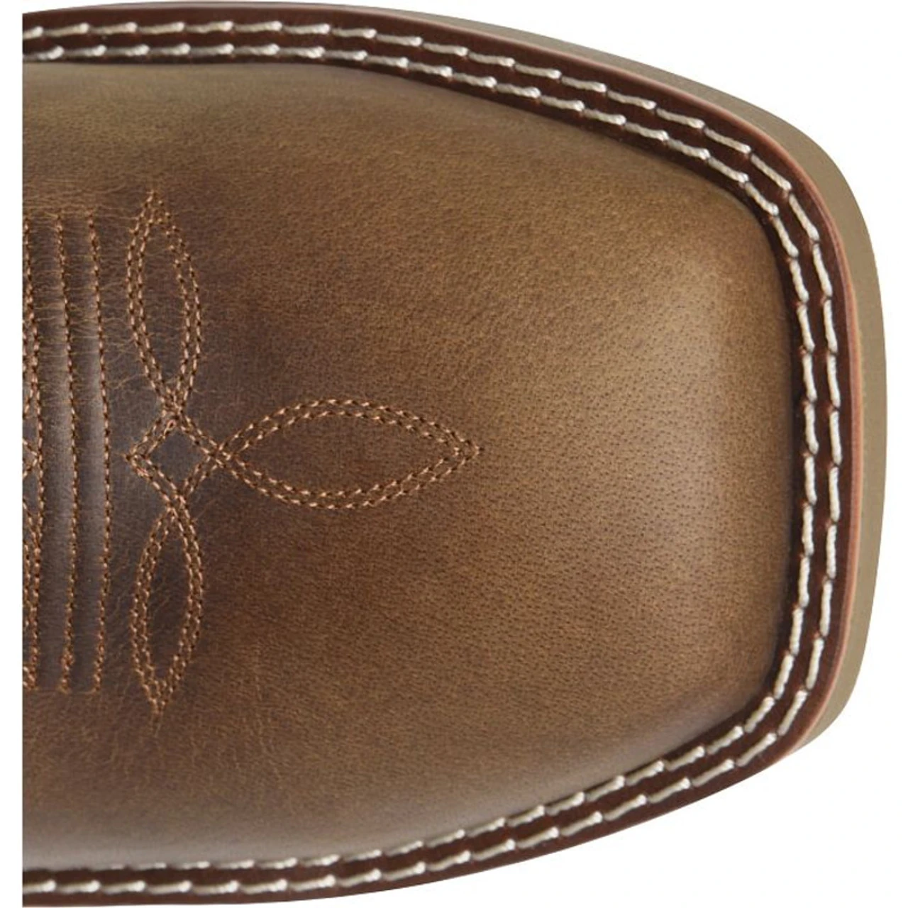 Double H Men's Zenon Waterproof Square Toe Roper Boots Brown/Black 5 Double H Men's Zenon Waterproof Square Toe Roper Boots Brown/Black - Image 3