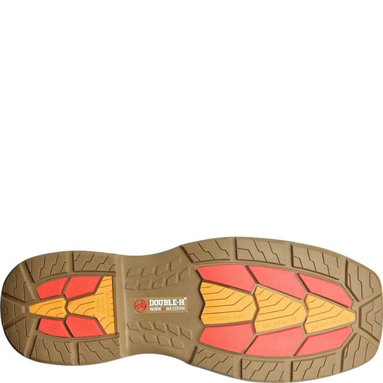 Double H Men's Zenon Waterproof Square Toe Roper Boots Brown/Black 7 Double H Men's Zenon Waterproof Square Toe Roper Boots Brown/Black - Image 5