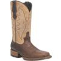 Laredo Women's Delaney Brown/Tan Square Toe Cowgirl Boots