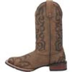 Laredo Women's Sariah Brown Embroidered Square Toe Cowgirl Boots -5.11 Tactical shop P2894230 3 43428.1696604019