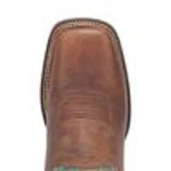 Dan Post Women's Babs Brown/Green Square Toe Cowgirl Boots -5.11 Tactical shop P2894420 5 30275.1696604116