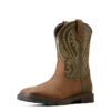 Ariat Mens Brown And Olive Groundstomper Pull On Square Toe Boots -5.11 Tactical shop P2894455 1 56051.1697131951