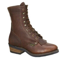 AdTec - Men's Packer Western Work Boots - Chestnut
